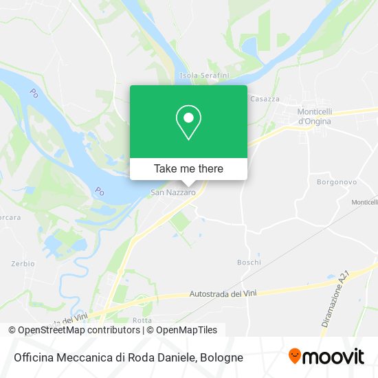 Officina Meccanica di Roda Daniele map