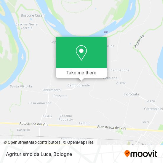 Agriturismo da Luca map