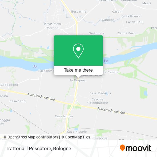 Trattoria il Pescatore map