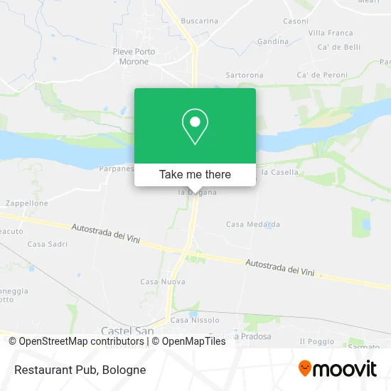 Restaurant Pub map