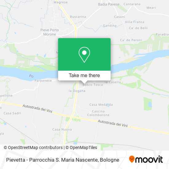 Pievetta - Parrocchia S. Maria Nascente map