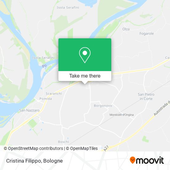 Cristina Filippo map