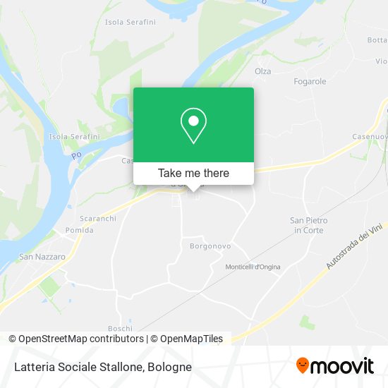 Latteria Sociale Stallone map