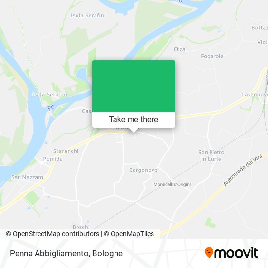 Penna Abbigliamento map