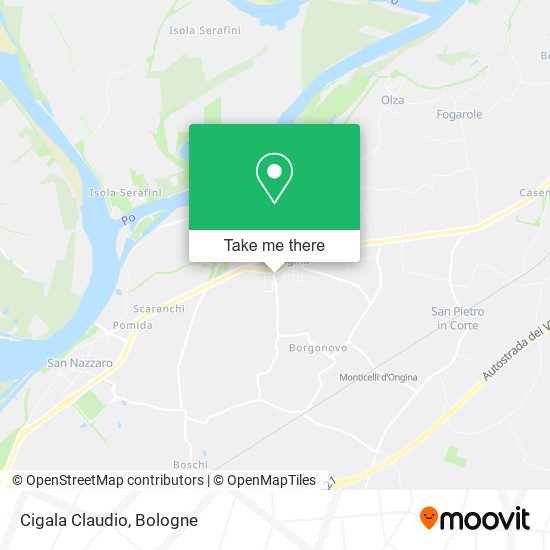Cigala Claudio map