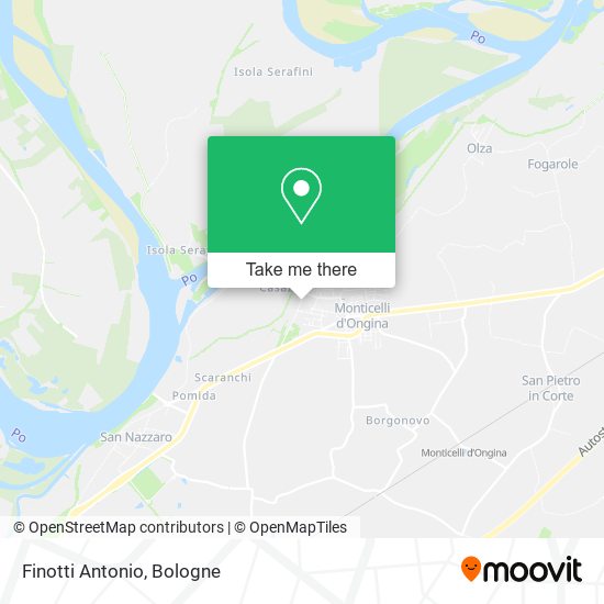 Finotti Antonio map