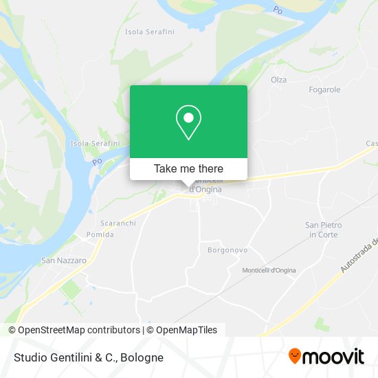 Studio Gentilini & C. map