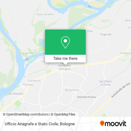 Ufficio Anagrafe e Stato Civile map