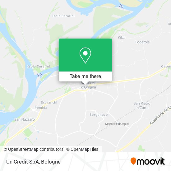 UniCredit SpA map