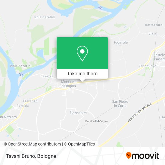 Tavani Bruno map