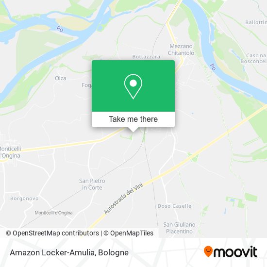 Amazon Locker-Amulia map