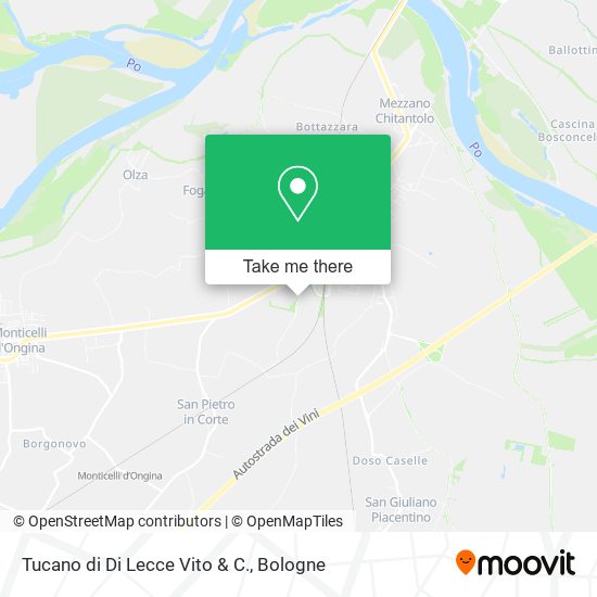 Tucano di Di Lecce Vito & C. map