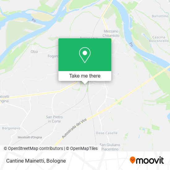 Cantine Mainetti map