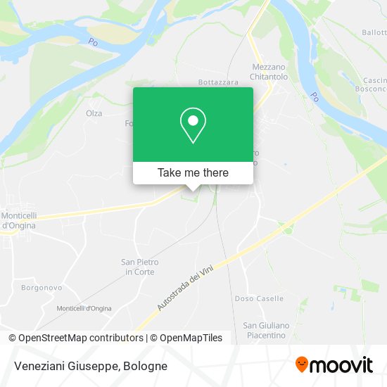 Veneziani Giuseppe map
