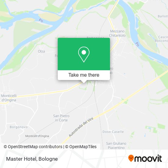 Master Hotel map