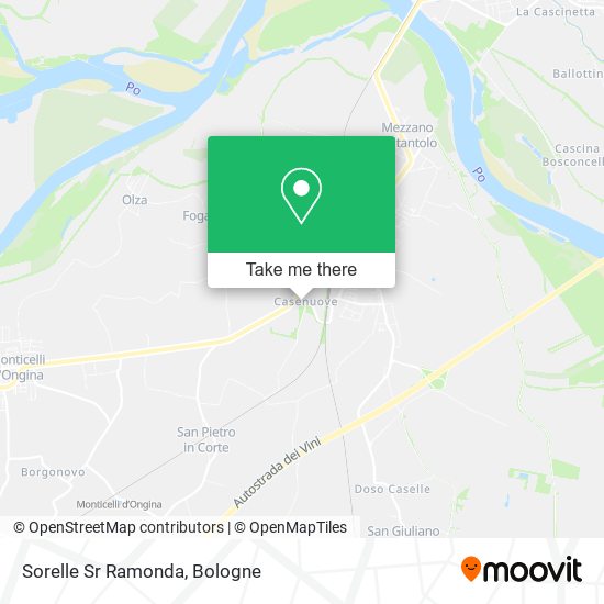 Sorelle Sr Ramonda map