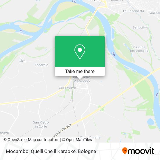 Mocambo. Quelli Che il Karaoke map