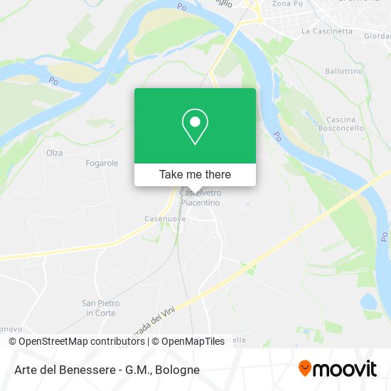 Arte del Benessere - G.M. map