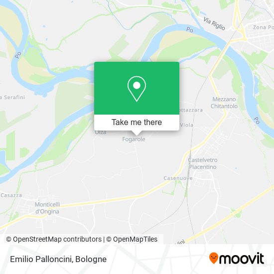 Emilio Palloncini map