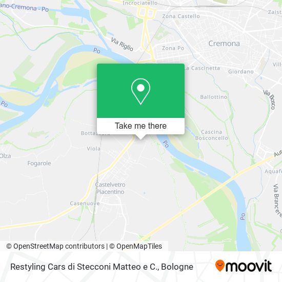Restyling Cars di Stecconi Matteo e C. map