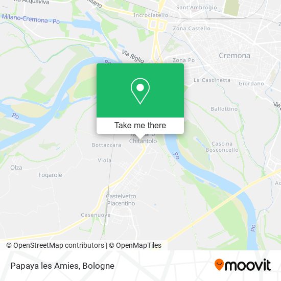 Papaya les Amies map