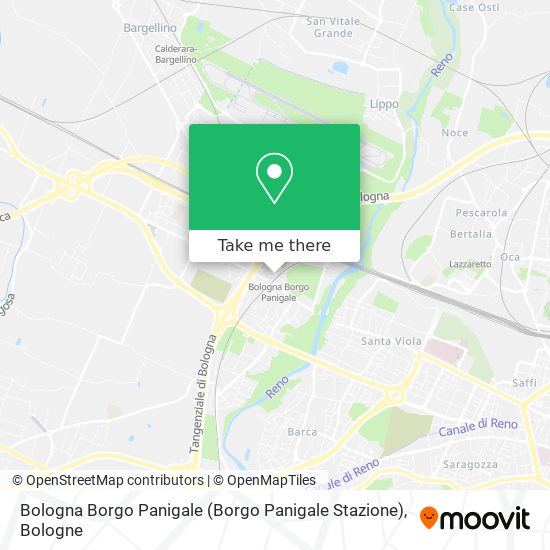 Bologna Borgo Panigale (Borgo Panigale Stazione) map