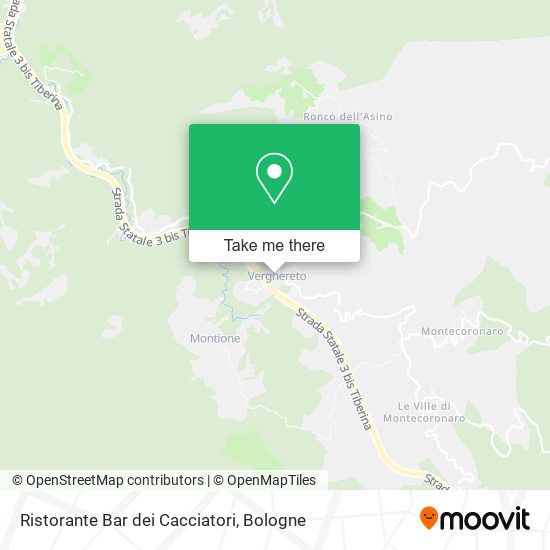 Ristorante Bar dei Cacciatori map