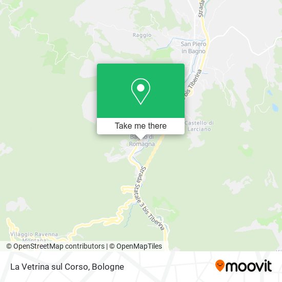 La Vetrina sul Corso map