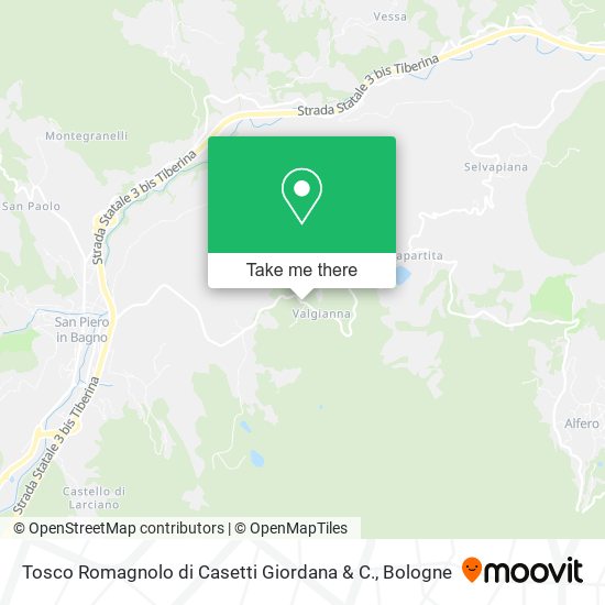 Tosco Romagnolo di Casetti Giordana & C. map