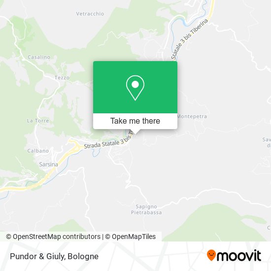 Pundor & Giuly map