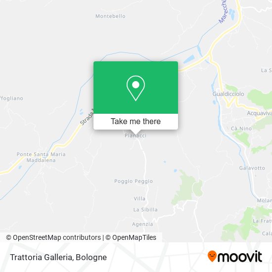 Trattoria Galleria map