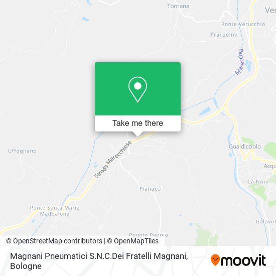 Magnani Pneumatici S.N.C.Dei Fratelli Magnani map