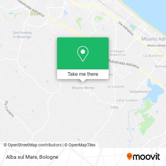 Alba sul Mare map