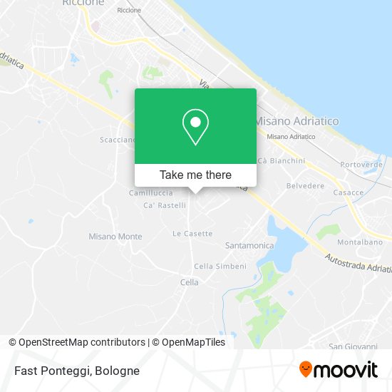 Fast Ponteggi map