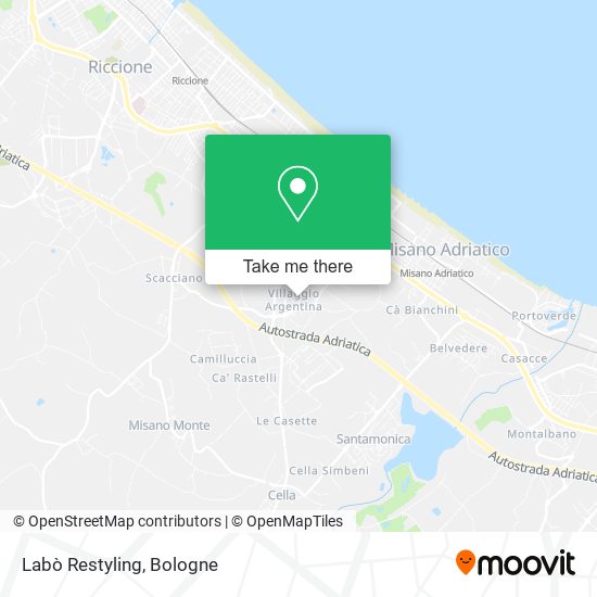 Labò Restyling map
