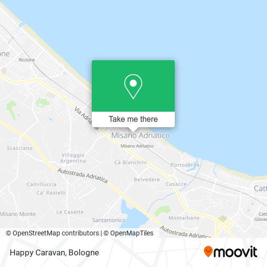 Happy Caravan map