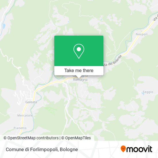 Comune di Forlimpopoli map
