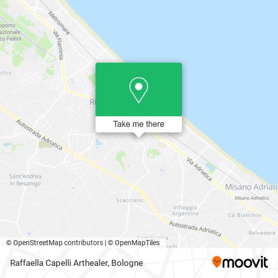 Raffaella Capelli Arthealer map