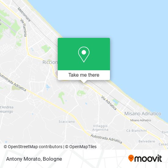 Antony Morato map