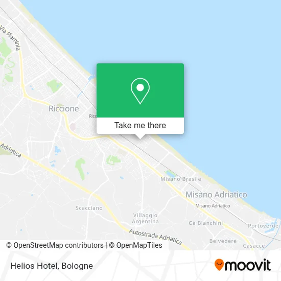 Helios Hotel map