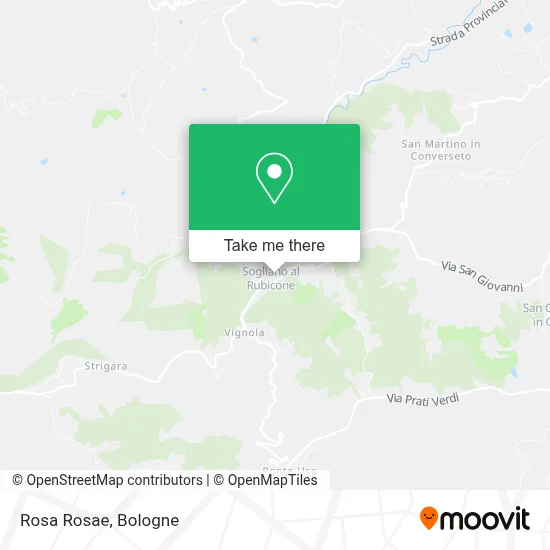 Rosa Rosae map