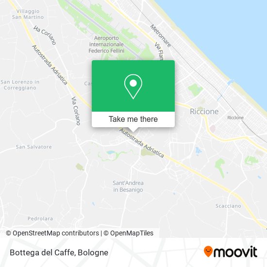 Bottega del Caffe map