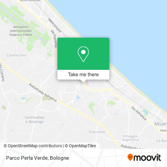 Parco Perla Verde map