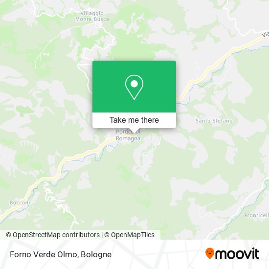 Forno Verde Olmo map