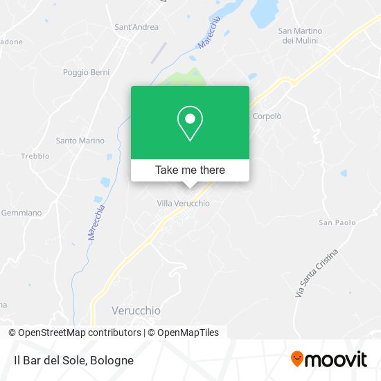 Il Bar del Sole map