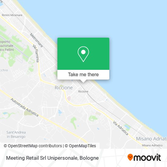 Meeting Retail Srl Unipersonale map