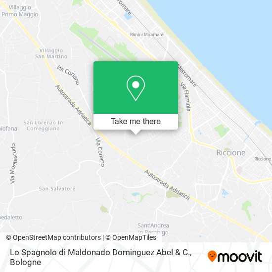 Lo Spagnolo di Maldonado Dominguez Abel & C. map