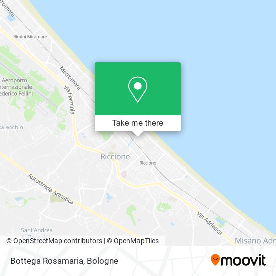 Bottega Rosamaria map