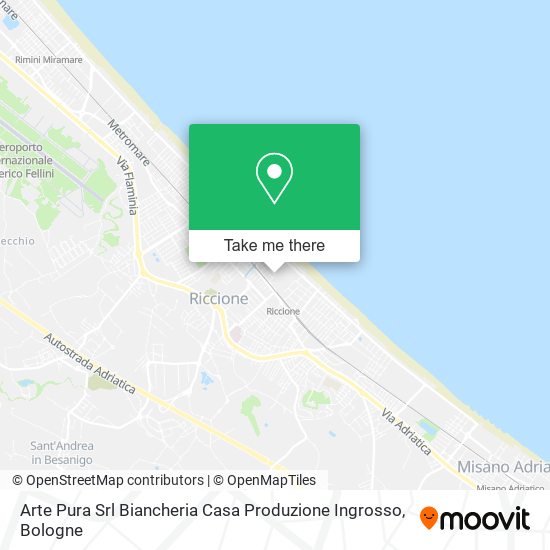 Arte Pura Srl Biancheria Casa Produzione Ingrosso map