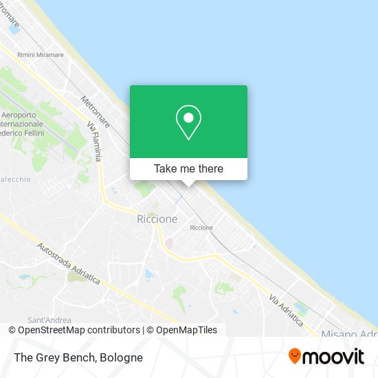 The Grey Bench map